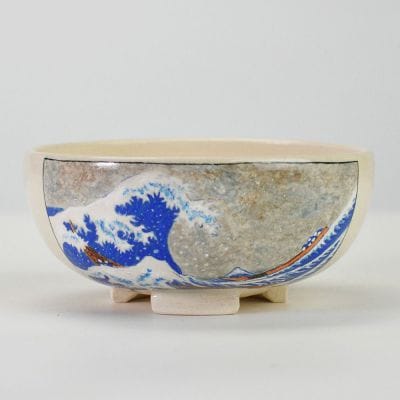 Semiyama Kanagawa Okinonamiura Bonsai Pot