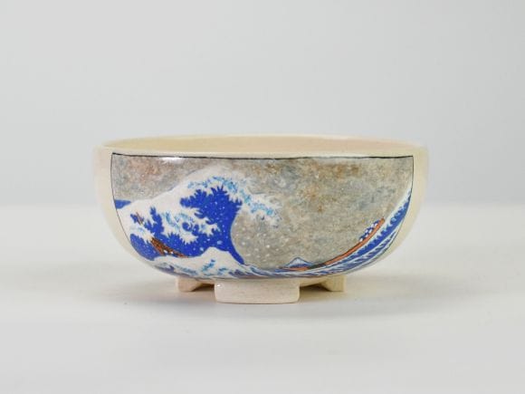 Semiyama Kanagawa Okinonamiura Bonsai Pot