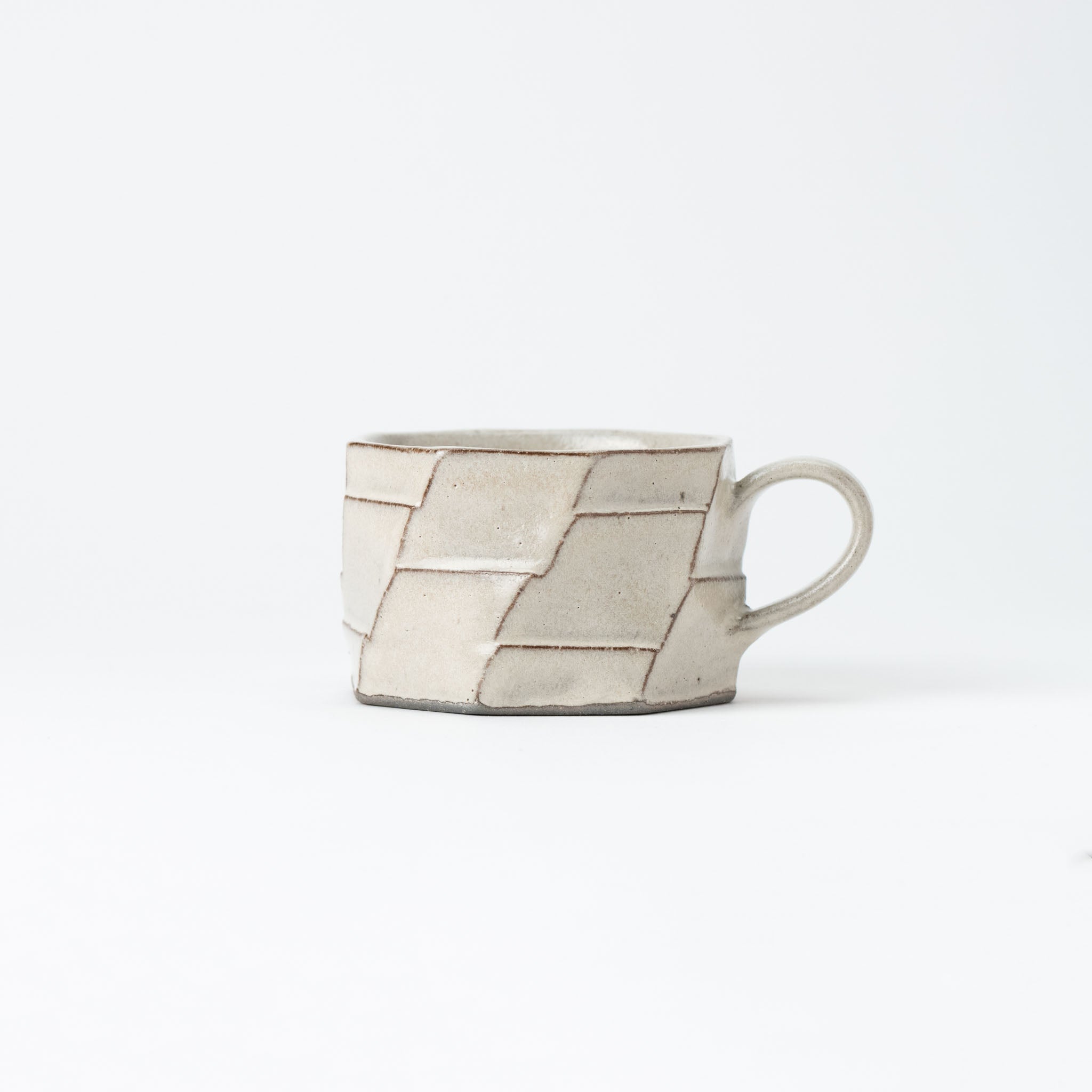 Naginowa Shigaraki Ware Greige Mug Cup