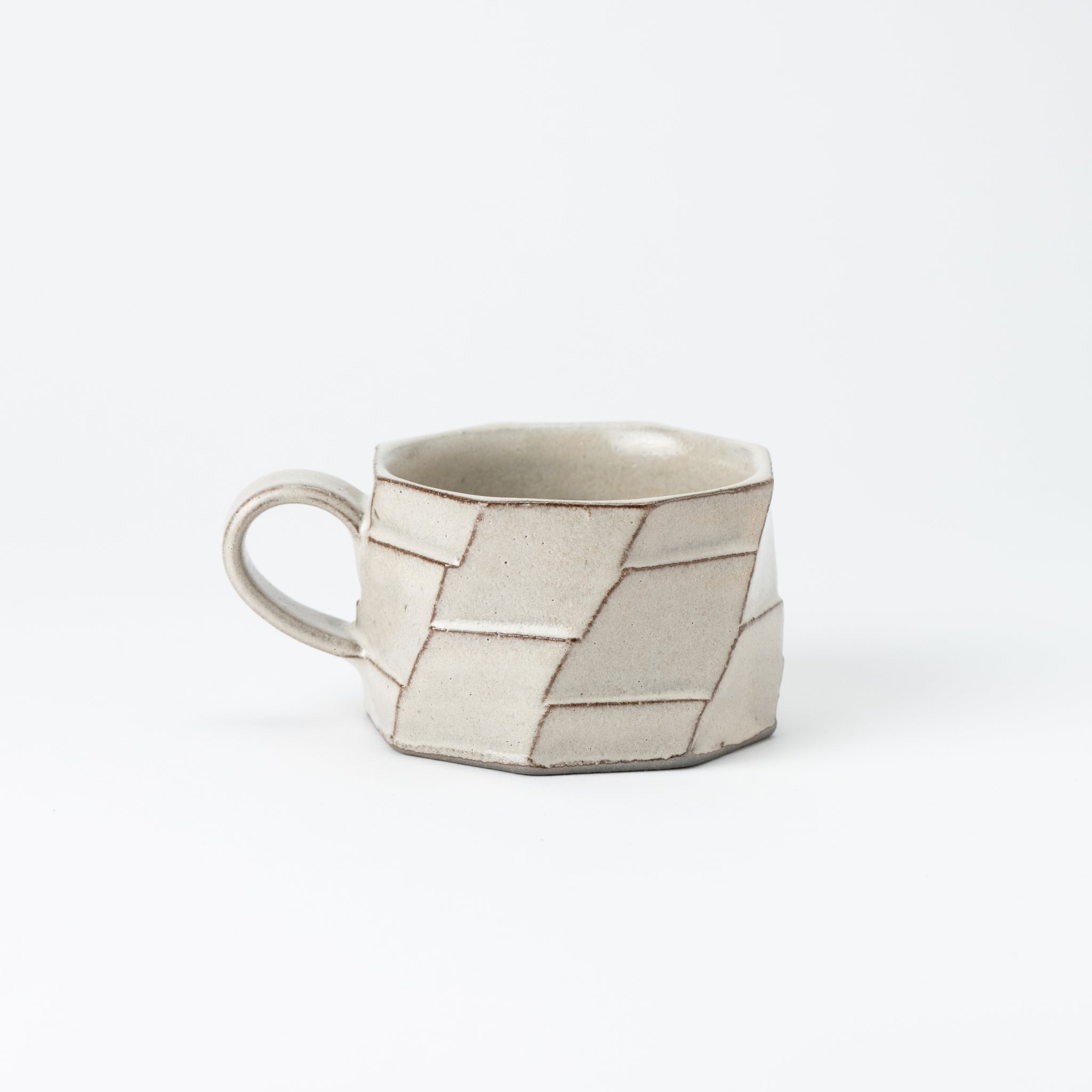 Naginowa Shigaraki Ware Greige Mug Cup