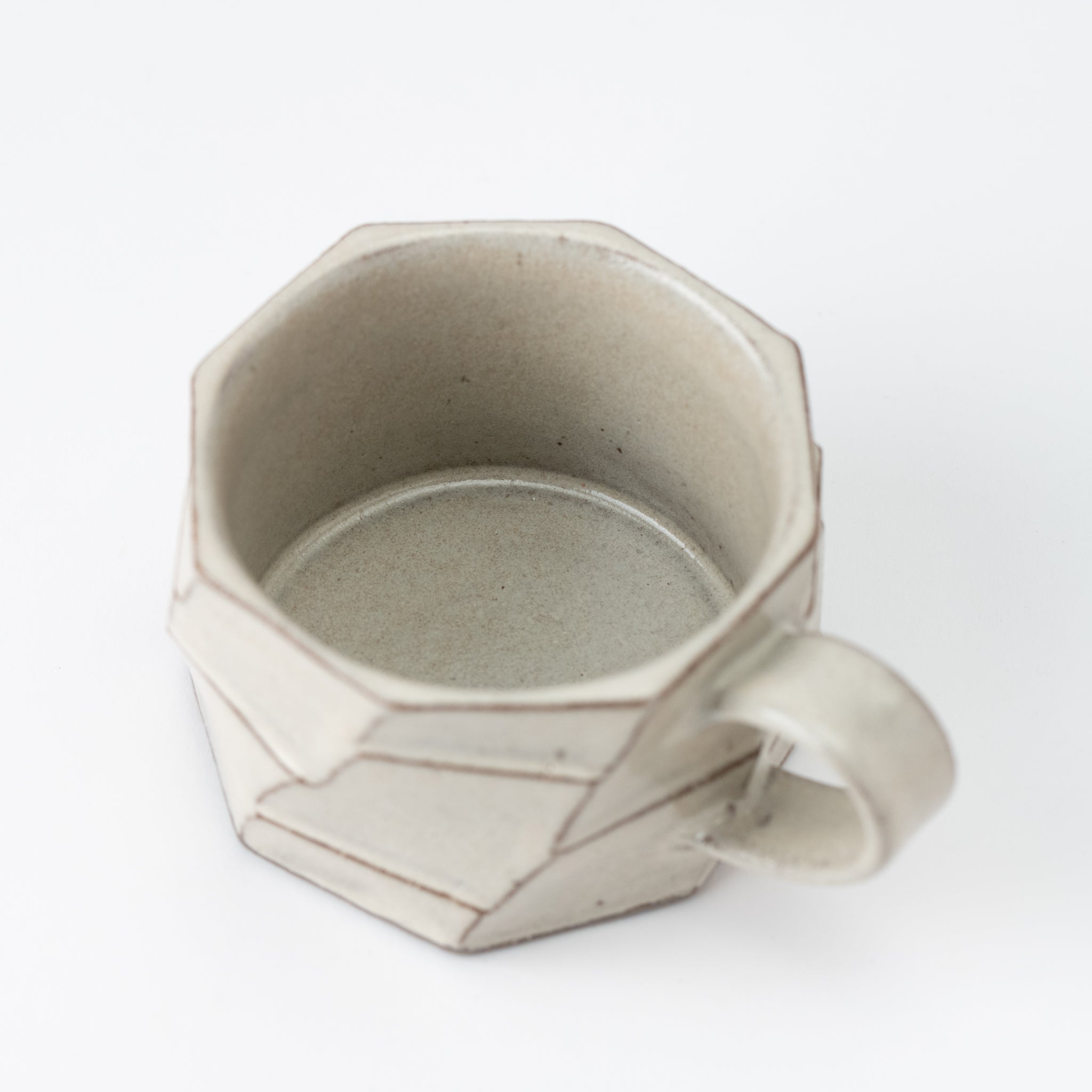 Naginowa Shigaraki Ware Greige Mug Cup