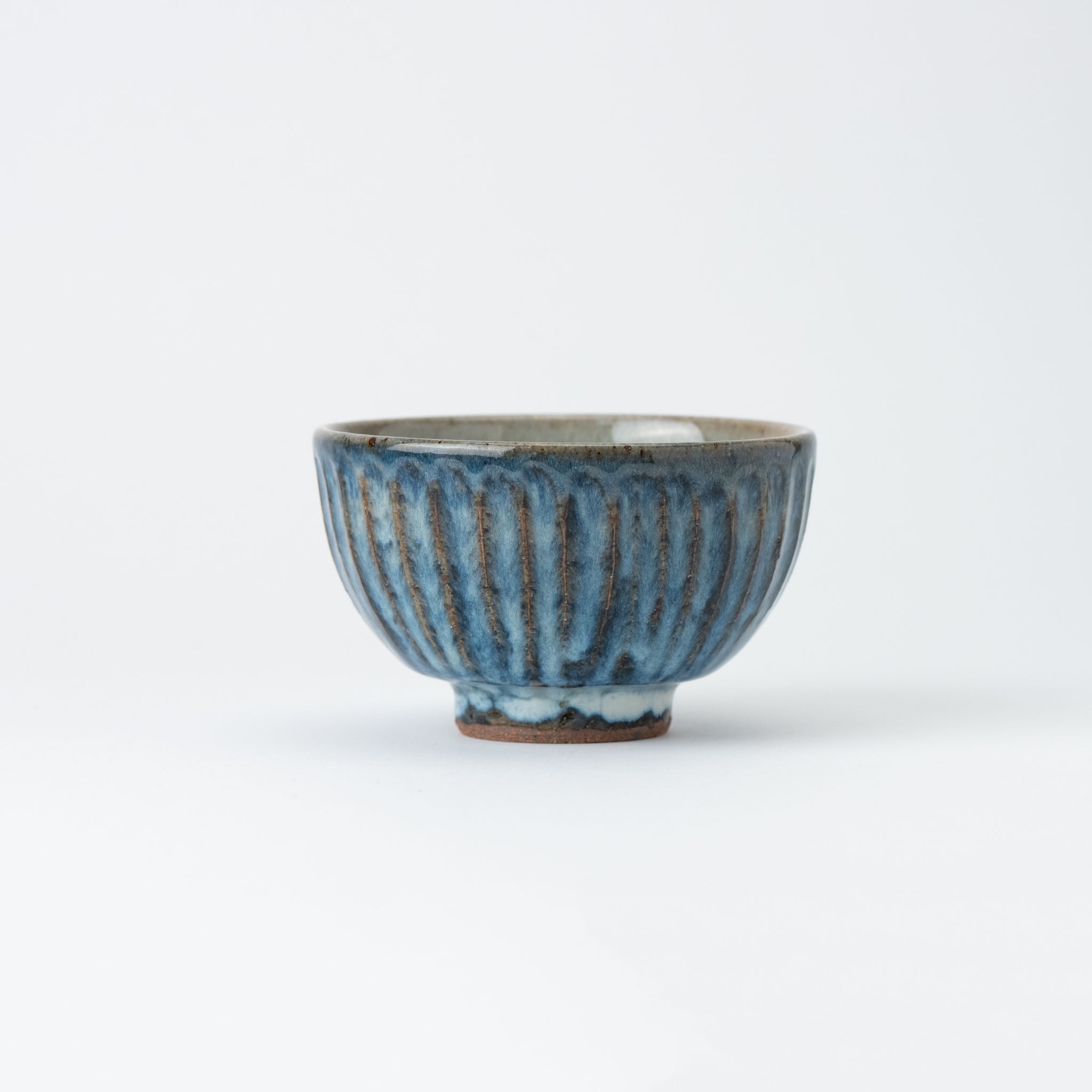 Naginowa Shigaraki Ware Lespedeza Buergeri Rice Bowl