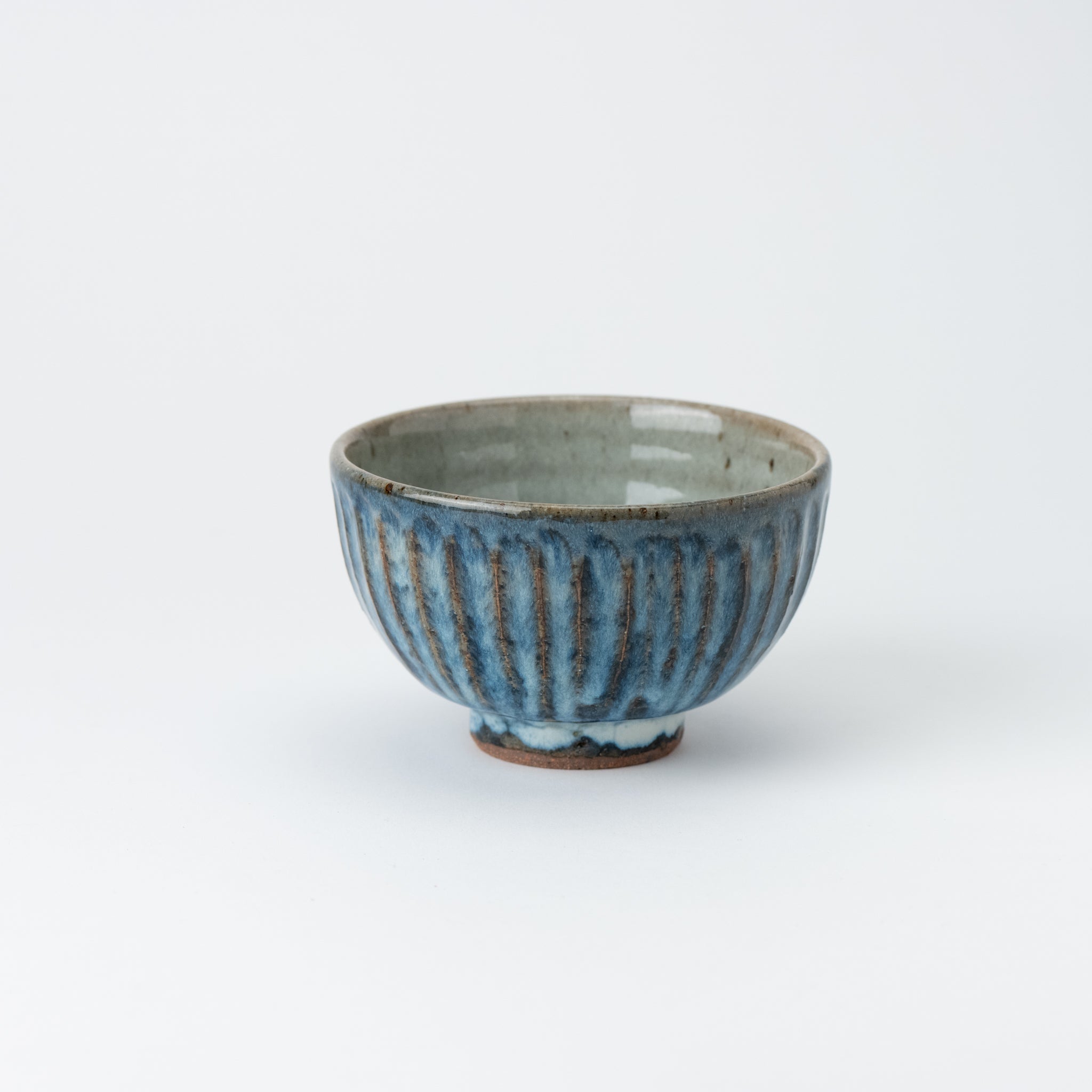 Naginowa Shigaraki Ware Lespedeza Buergeri Rice Bowl