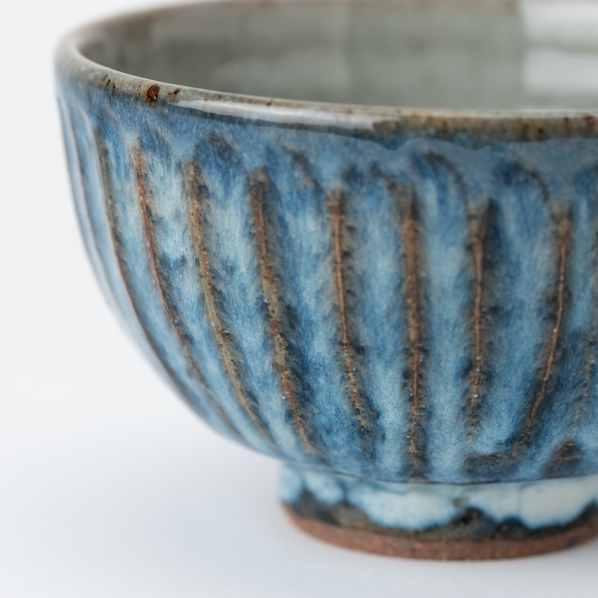 Naginowa Shigaraki Ware Lespedeza Buergeri Rice Bowl