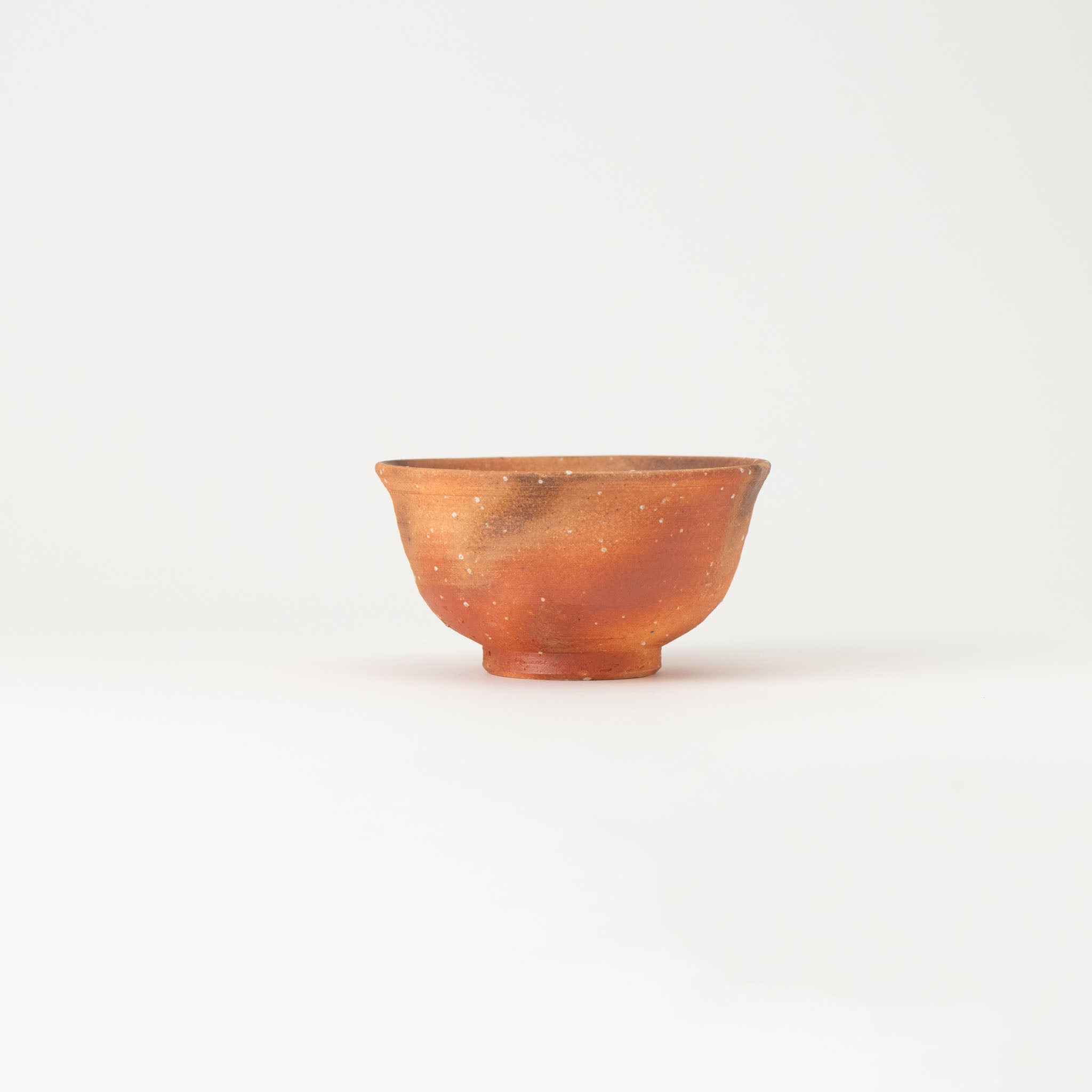 Naginowa Shigaraki Ware Scarlet Rice Bowl