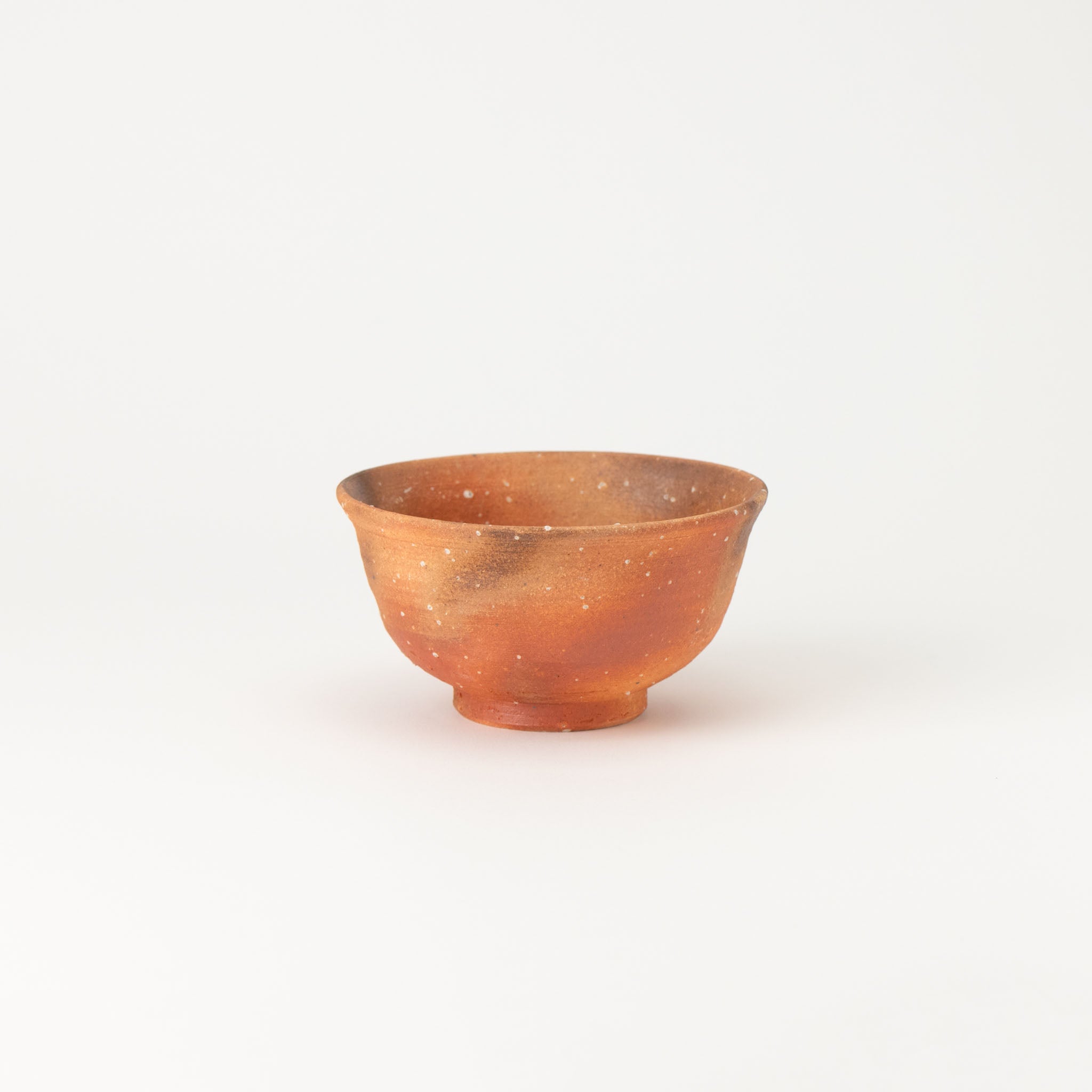 Naginowa Shigaraki Ware Scarlet Rice Bowl