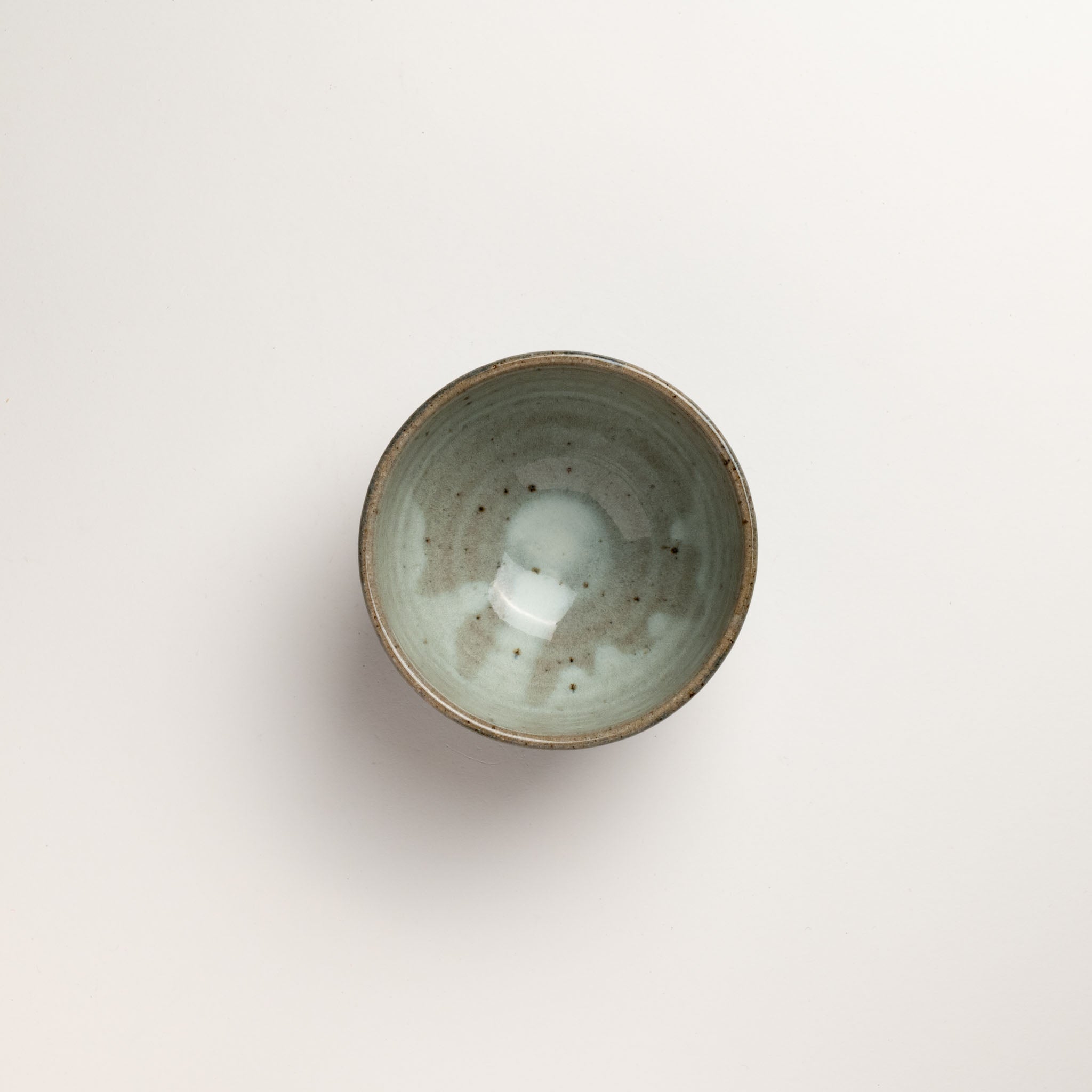 Naginowa Shigaraki Ware Lespedeza Buergeri Rice Bowl