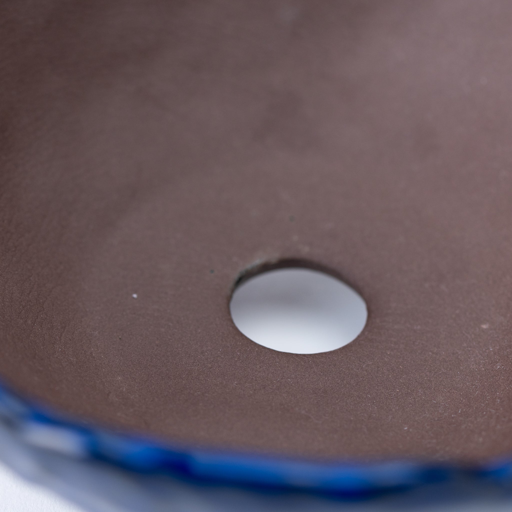 Naginowa Namako Navy 3 legs BANKO Ware Japanese Bonsai Pot 6.3in.