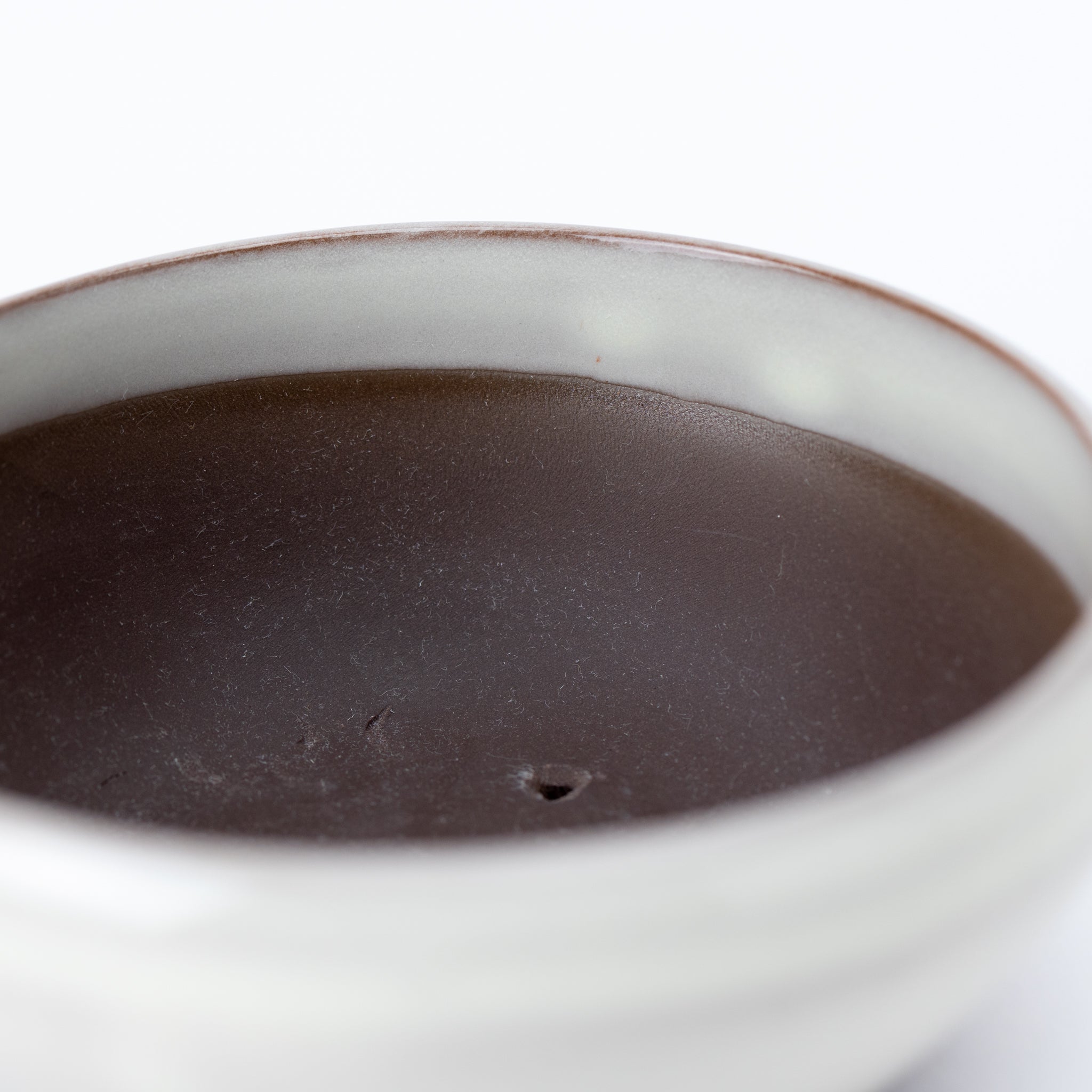 Naginowa Cream BANKO Ware Japanese Bonsai Pot Set of 3