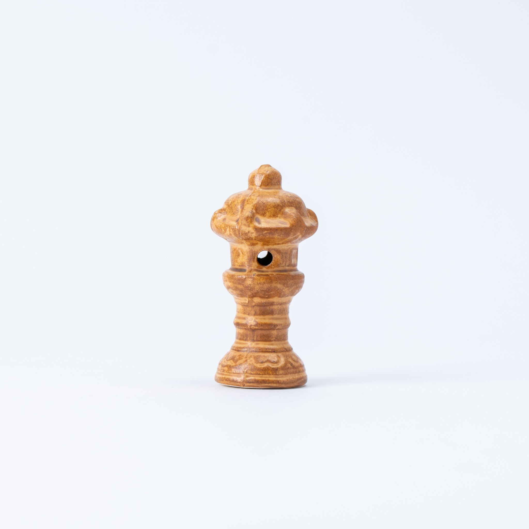 Bonsai Ornament - Beige Japanese Lantern