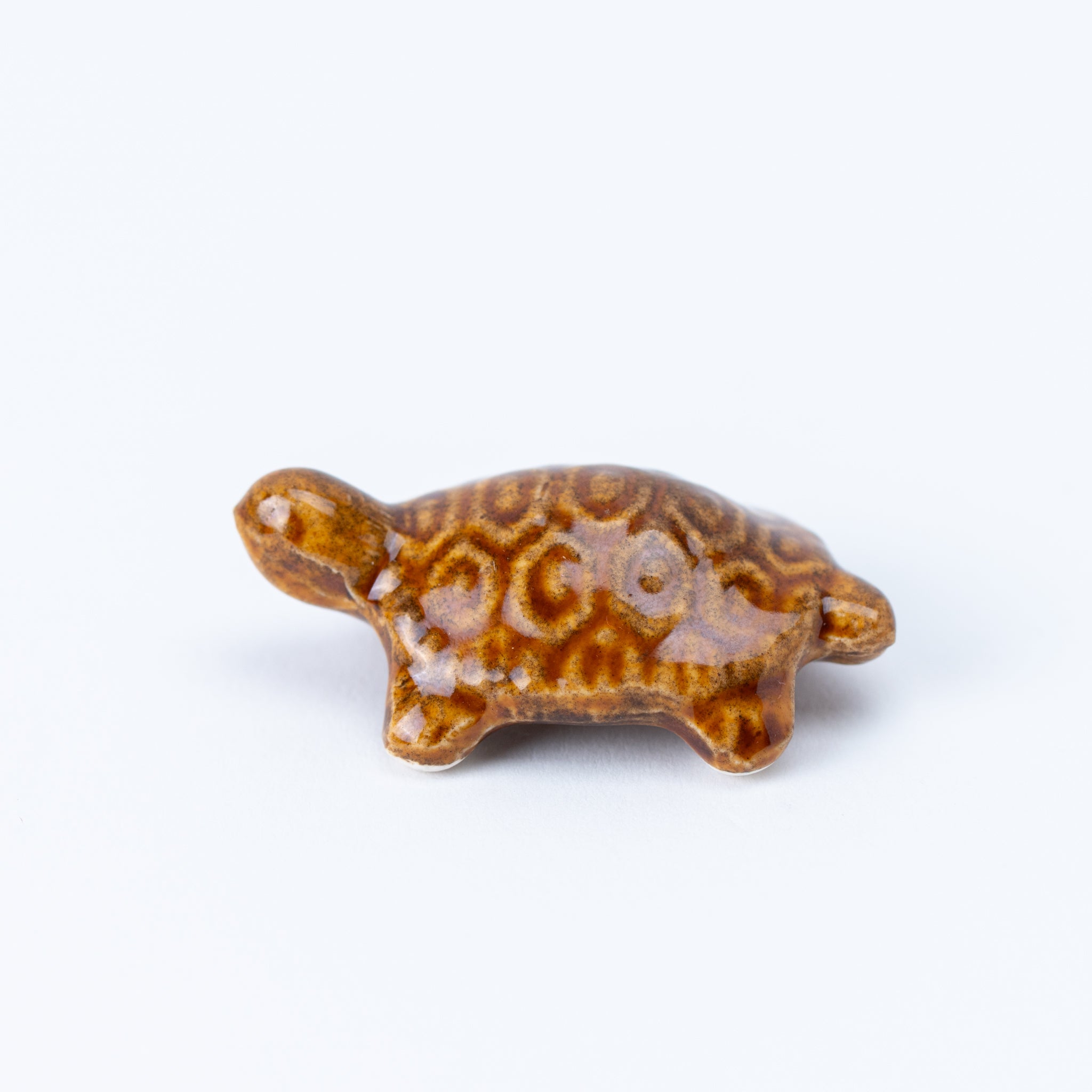 Bonsai Ornament - Brown Turtle