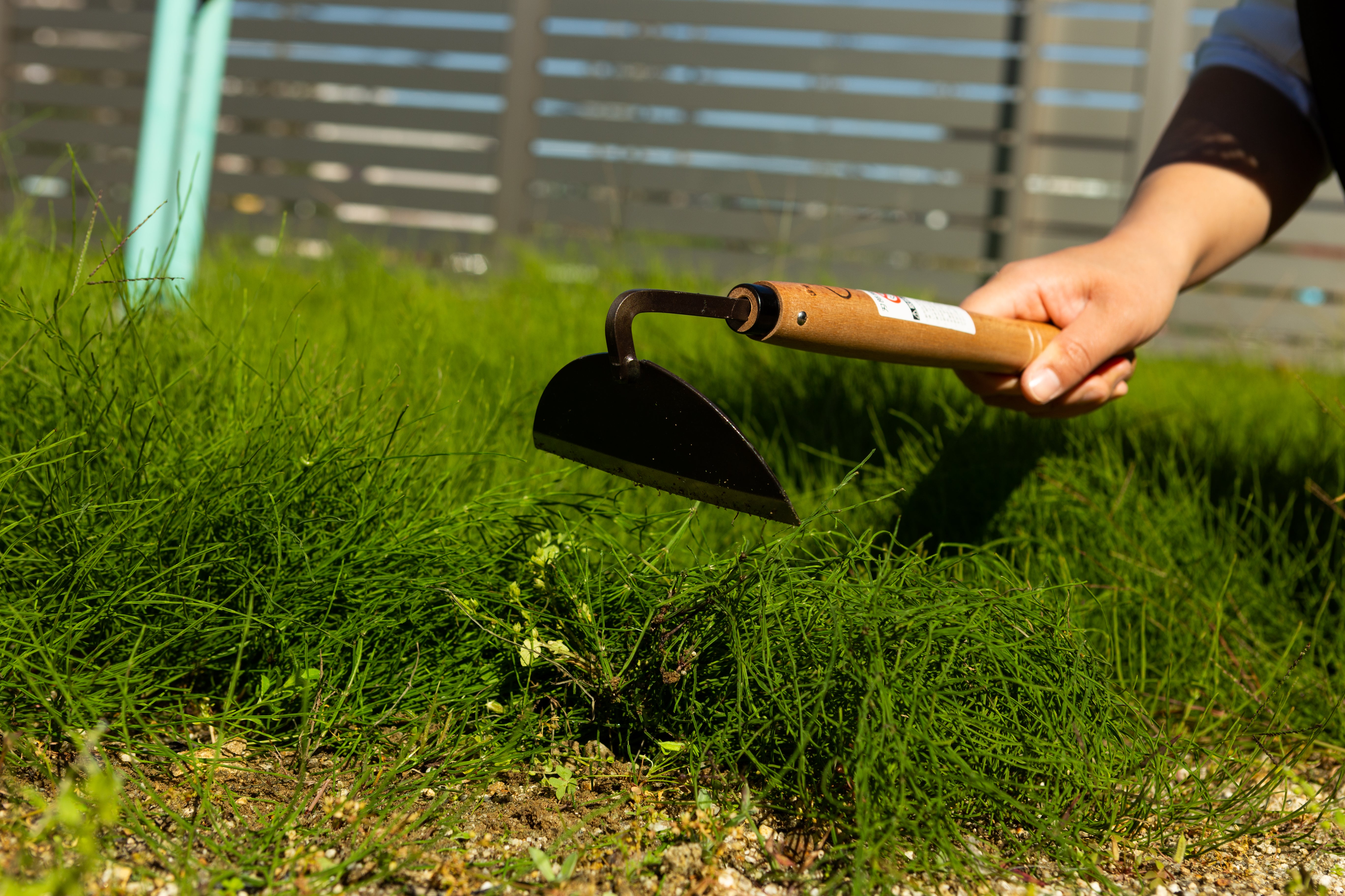 Nasu Flat Scraper (One-Handed Cut Grass Cutter) - Japanese Gardening Tools