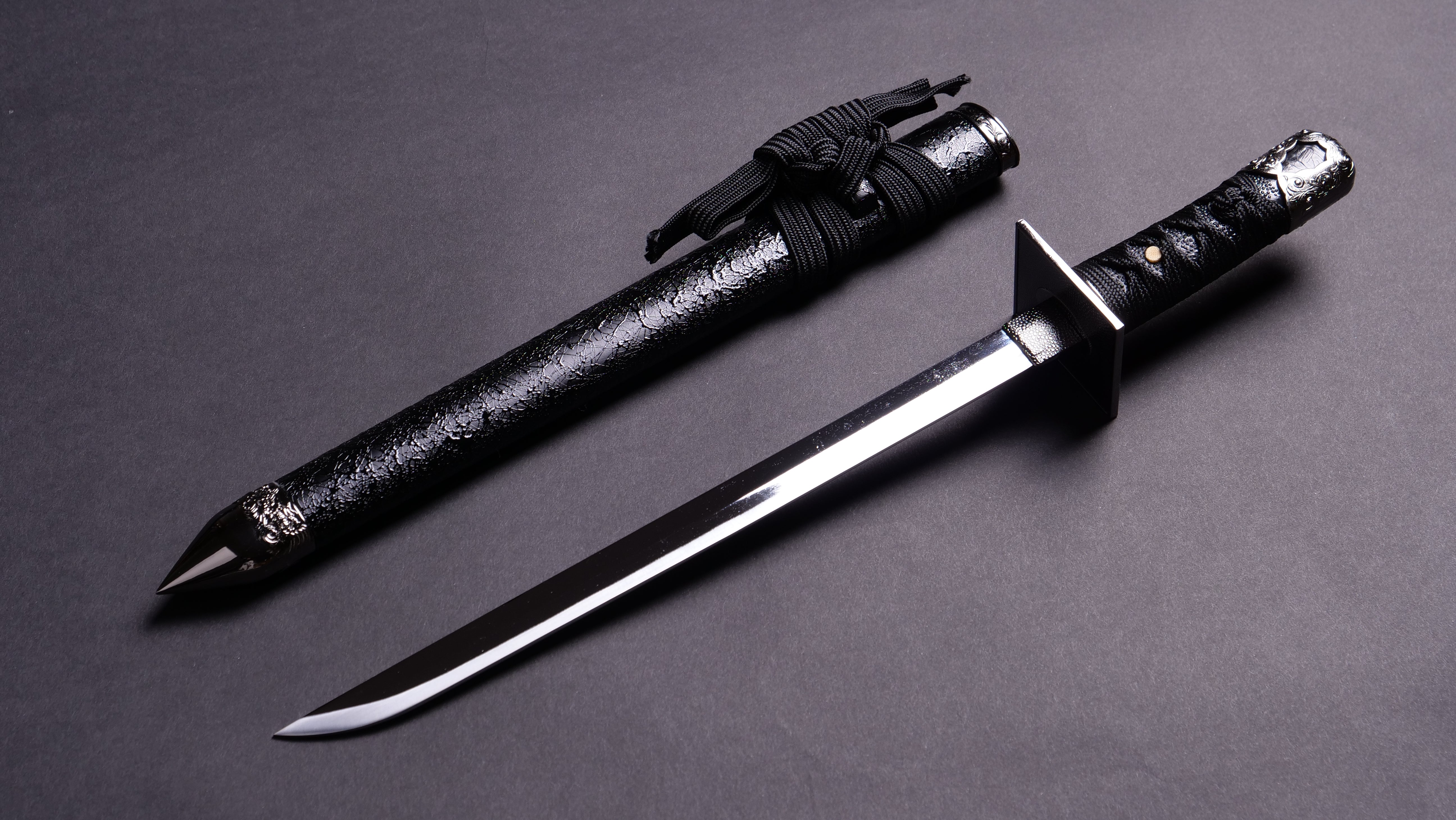 Mini Ninja Sword with Hanging Stand