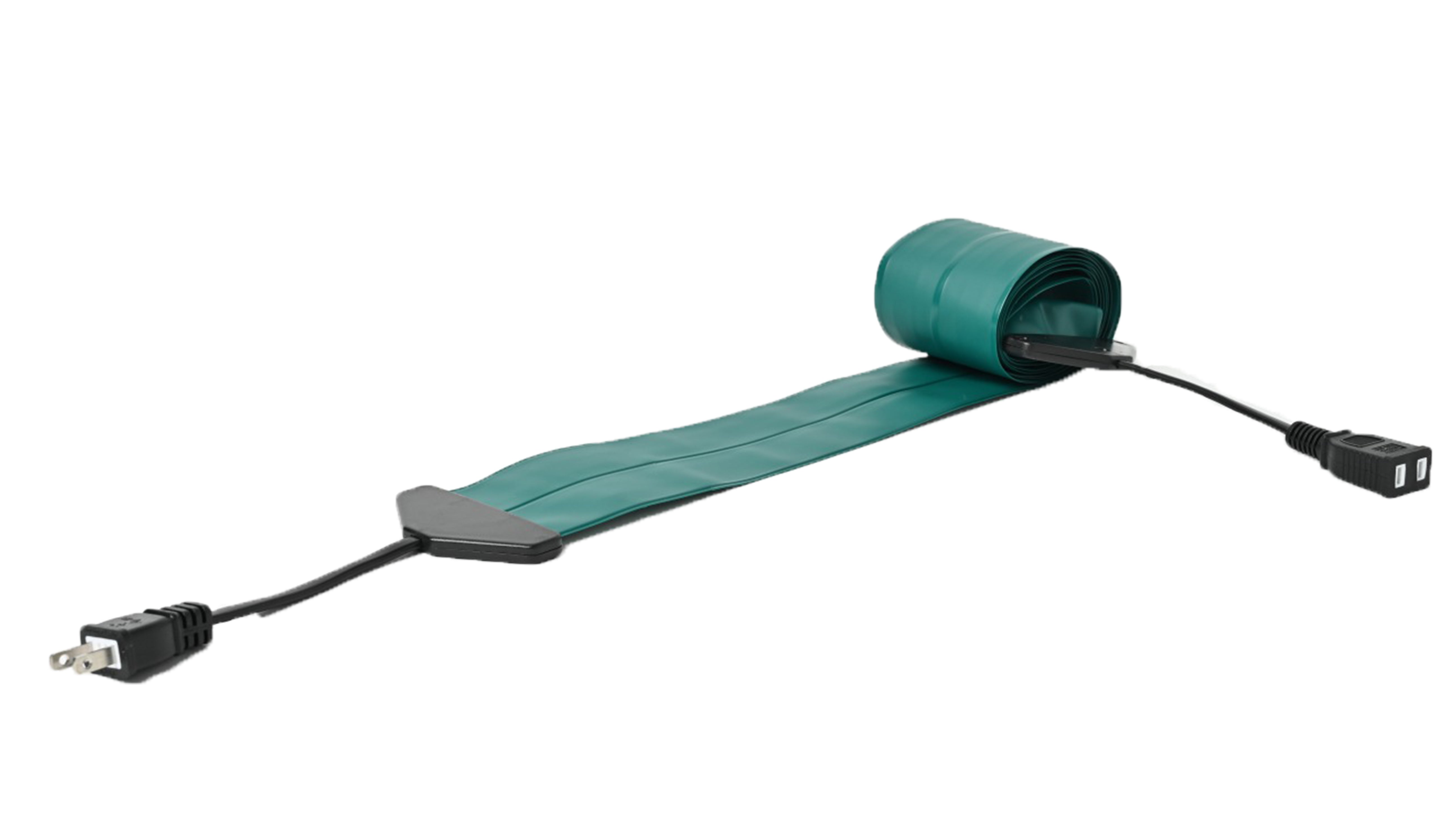 Koumeican the thinnest extension power cord in the world【Alpine Green】