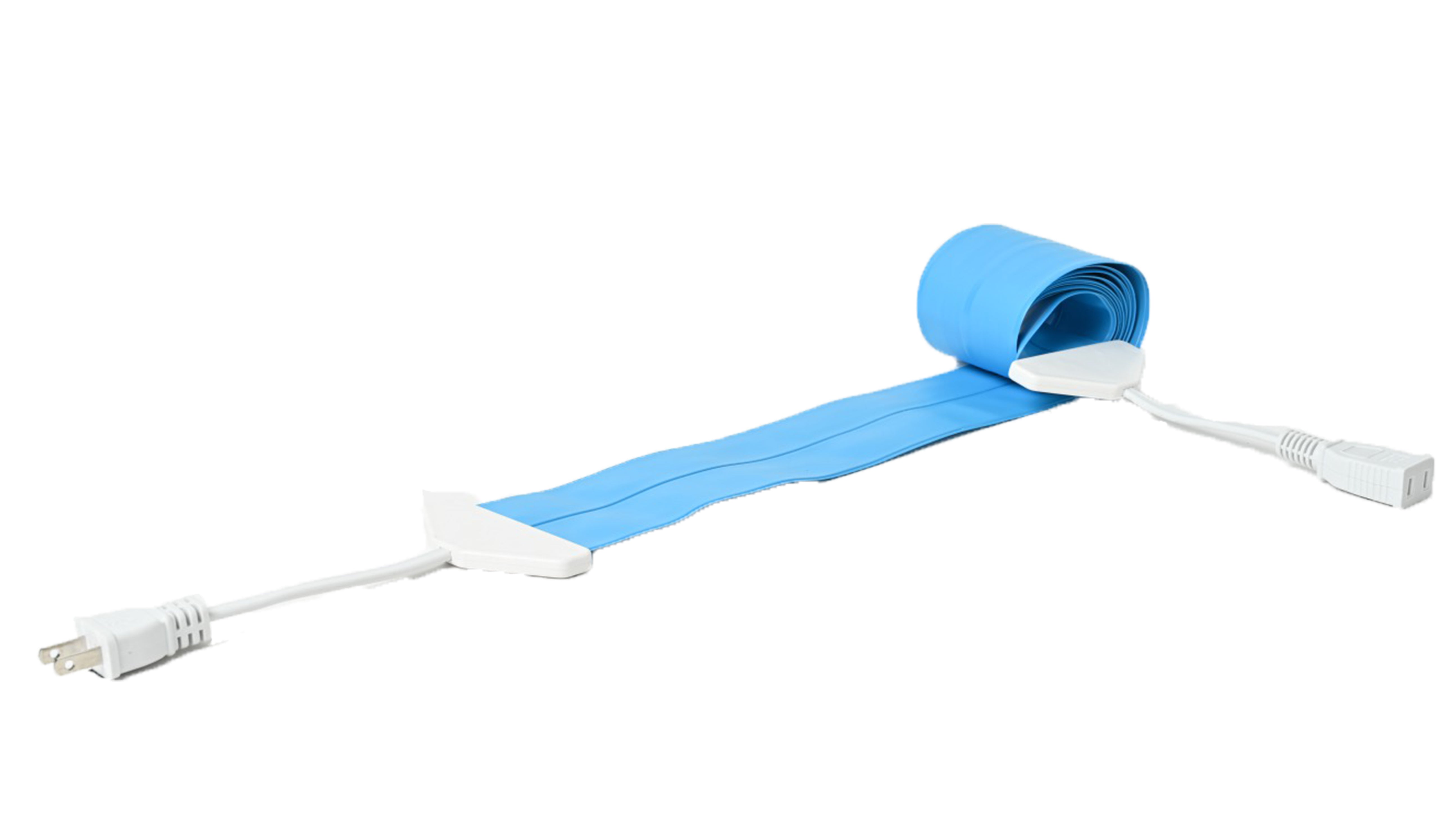 Koumeican the thinnest extension power cord in the world【Baby Blue】